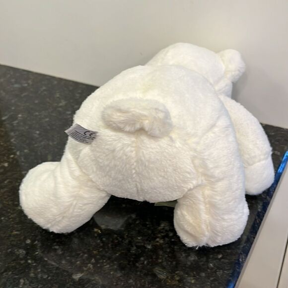 HARRODS White Luxury My Teddy Bear Plush.  10” - Picture 7 of 9